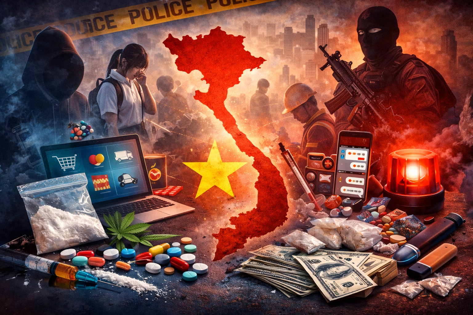 Việt Nam trước làn sóng ma tuý tổng hợp mới